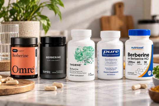 Thorne Berberine vs 4 Others: Scored on Form, Purity and Proof