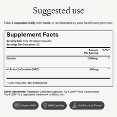 Glycine + NAC