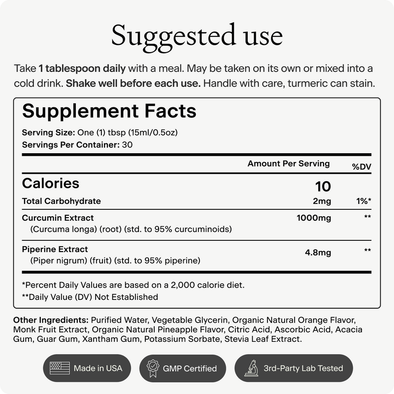 Liquid Turmeric